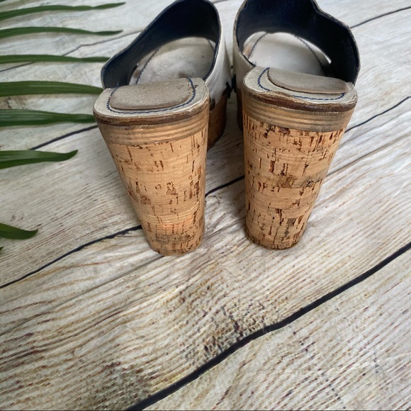 Mui Mui White Studded Platform Sandal Size 35.5 - Picture 8 of 12